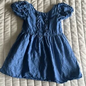 Janie & Jack Denim Dress Size 5